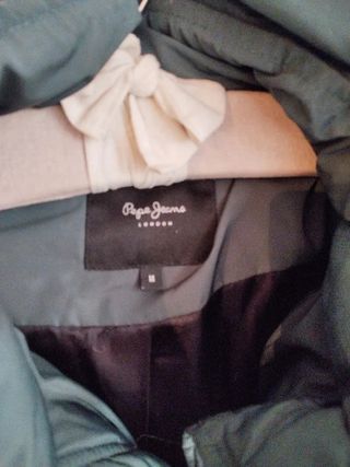 Plumifero Pepe Jeans Mujer Verde azulado