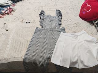 Abrigo, cazadoras, pantalones y camisetas 