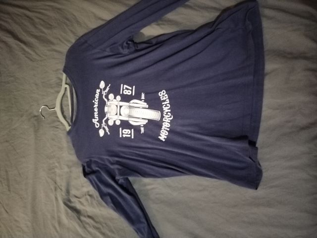 4 Camisetas manga larga Talla M