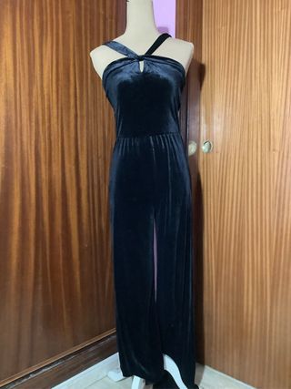 Mono terciopelo negro talla M