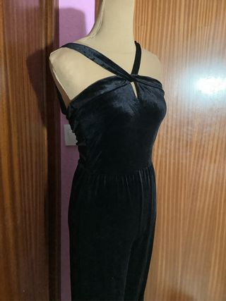 Mono terciopelo negro talla M