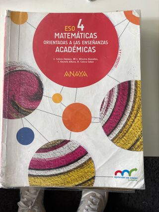 Matemáticas orientadas a las Enseñanzas Académi...