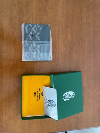 Tarjetero Goyard Negro