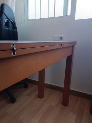 Mesa de comedor madera 45cm a 90cm
