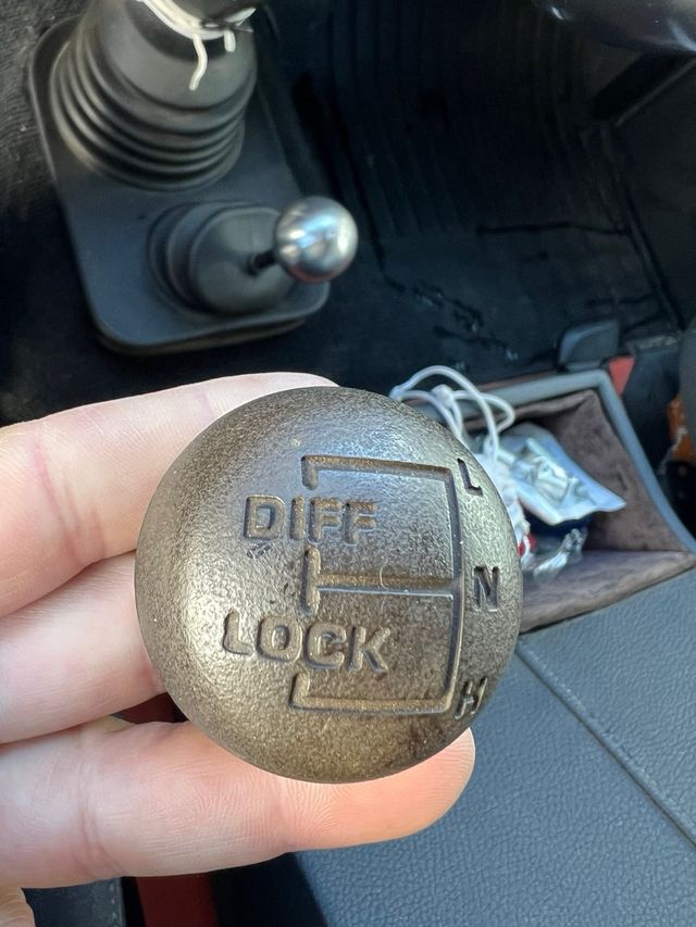 Manete mudanças Land Rover Defender