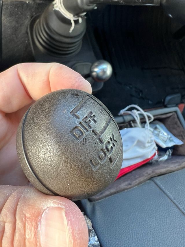 Manete mudanças Land Rover Defender