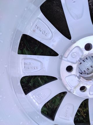 Llantas y neumáticos 15" como nuevos