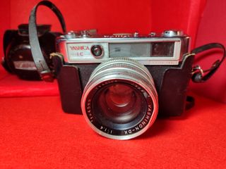 Yashica Lynx-14E Cámara Plata/Negra