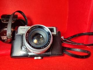 Yashica Lynx-14E Cámara Plata/Negra