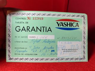 Yashica Lynx-14E Cámara Plata/Negra