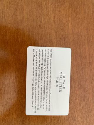 Tarjetero Goyard Verde