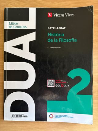 Història de la Filosofia 2n de Batxillerat 