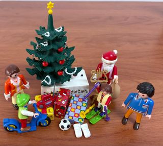 Playmobil 3931 Árbol Navidad y Santa Claus