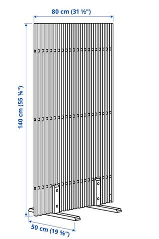Gambe per paravento Nammaro Ikea