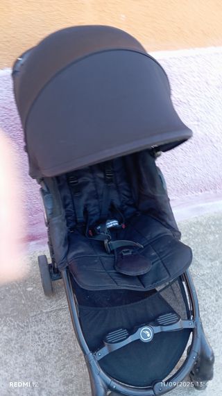 Silla de paseo City Mini Zip negro