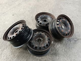 4 Llantas para coche o remolque de 16 pulgadas 