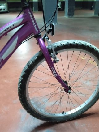 Bicicleta infantil morada