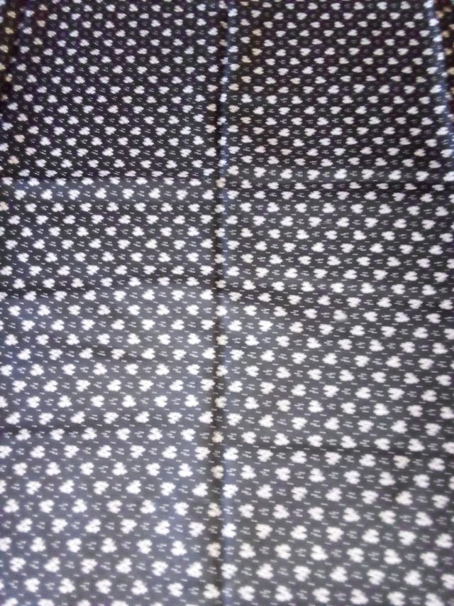 Pañuelo italiano azul con estampado