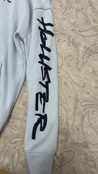 Sudadera Hollister Azul Talla XS