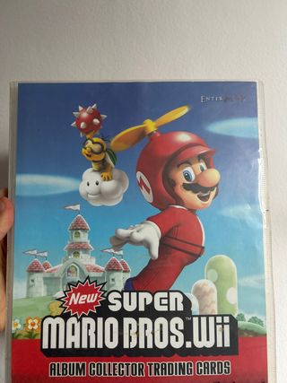 Álbum Super Mario Bros. Wii Coleccionista