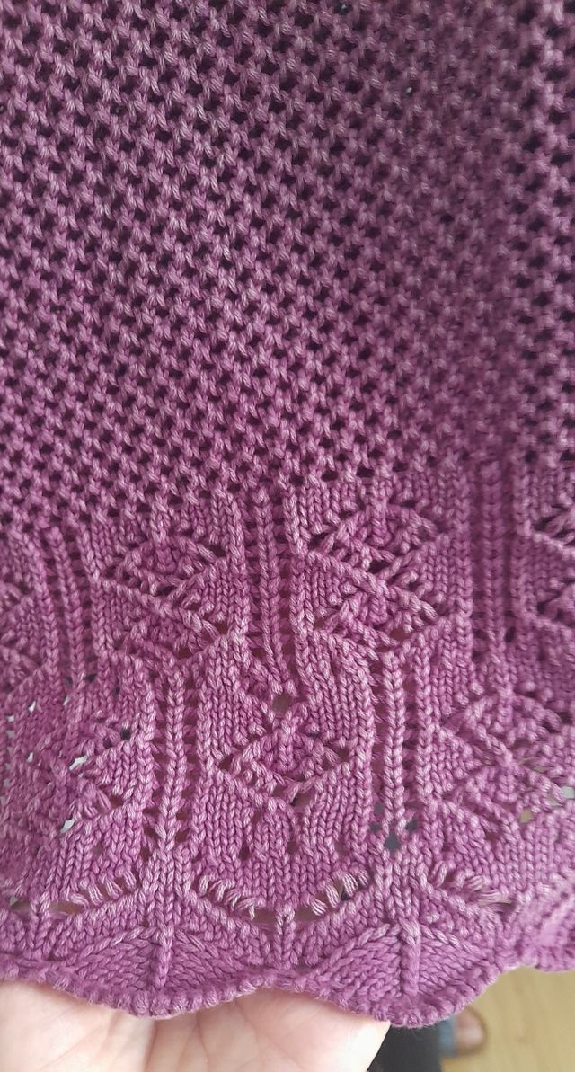 Jersey Mango Teen chica morado talla única