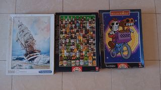 Puzzles Educa y Clementoni 1000 piezas