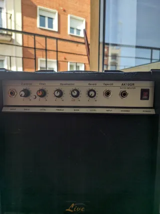 Amplificador de Guitarra Live AK10GR