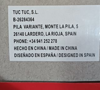 Álbum de fotos Tuc Tuc bebé