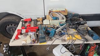 Lote de maquinaria para taller