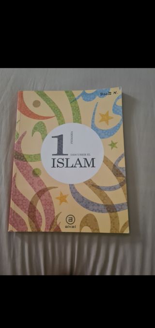 Libro de educación Islámica, para 1° de primaria