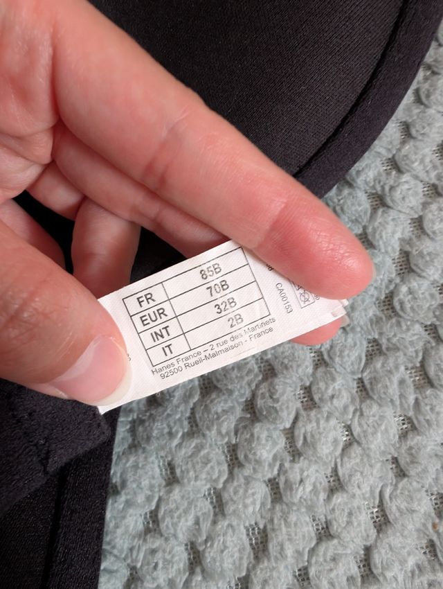 Sujetador 85B Push Up