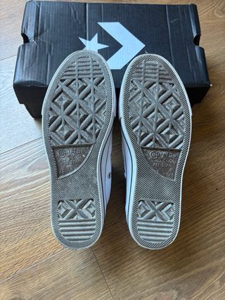 Converse All Star Plataforma Blancas