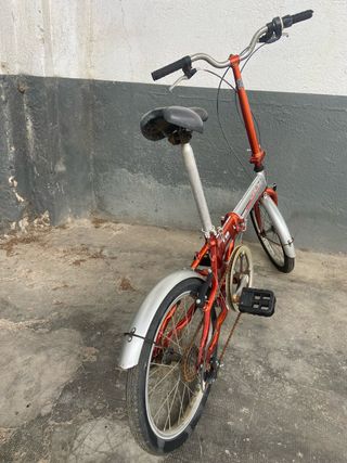 Bicicleta Monty Plegable Granate