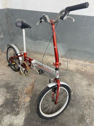 Bicicleta Monty Plegable Granate