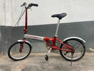Bicicleta Monty Plegable Granate