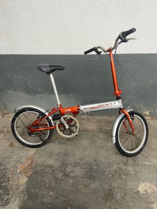 Bicicleta Monty Plegable Granate