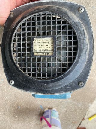 Motor Eléctrico ABB Azul, 4 motores en total