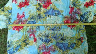 Camisa Hawaiana Flamencos y Palmeras