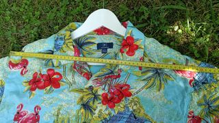 Camisa Hawaiana Flamencos y Palmeras