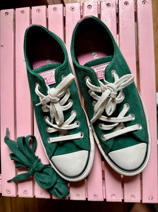 Zapatillas Converse Verde Talla 37.5