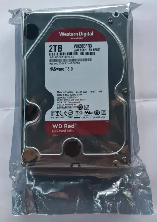4x 2TB WD20EFRX NAS SATA III 6Gb/s