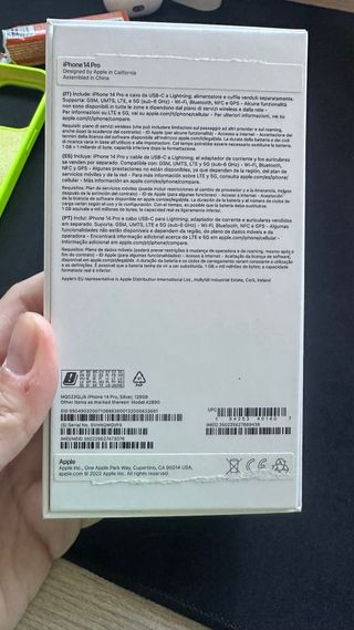 iPhone 14 Pro Plata 128GB