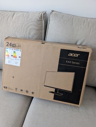 Pantalla Acer 24 Full HD Negra
