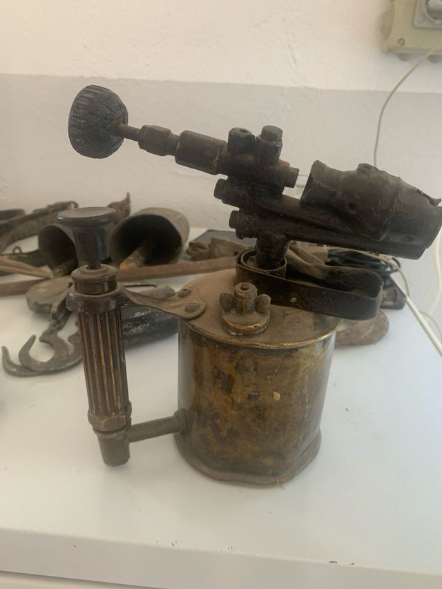 Soplete antiguo decorativo