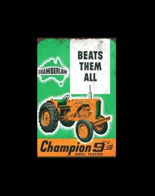 Placca Decorativa Trattori