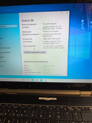 Packard Bell Portátil Negro