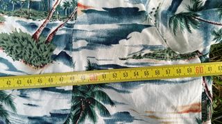 Camisa Hawaiana Estampada Palmeras