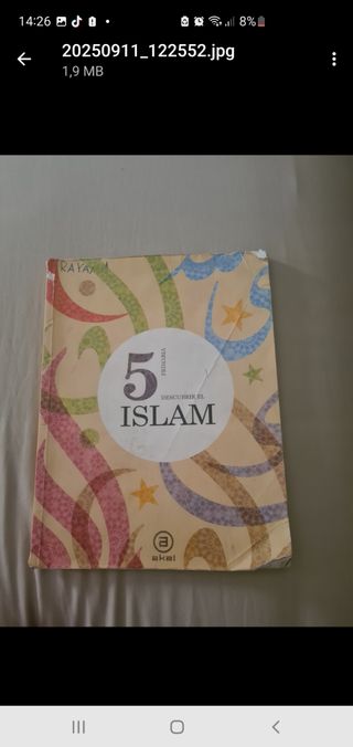 Libros de educación Islámica, 4°5°y 6° primaria.