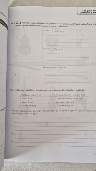 Música... per a tothom ESO - A. Quadern de treball