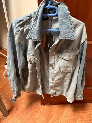 Chaqueta vaquera VERO MODA oversize azul S